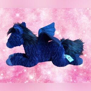 NWT Jellycat Seraphina Blue Pegasus Plush 24" Authentic Winged Horse Retired